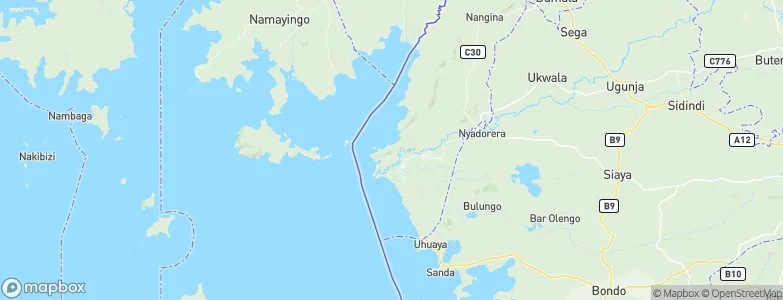 Port Victoria, Kenya Map