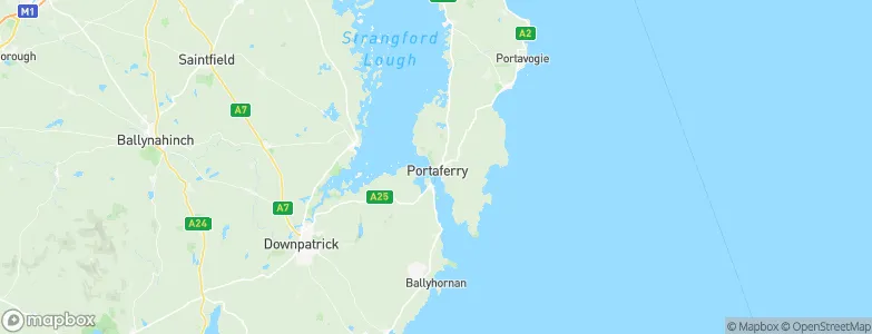 Portaferry, United Kingdom Map