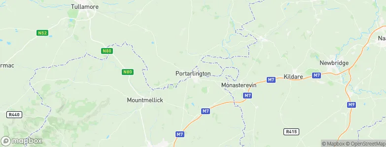 Portarlington, Ireland Map