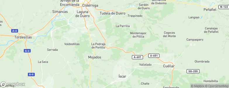 Portillo, Spain Map