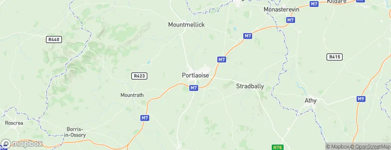 Portlaoise, Ireland Map