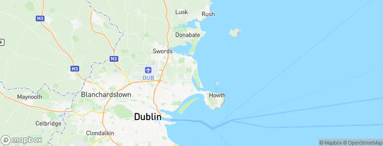 Portmarnock, Ireland Map