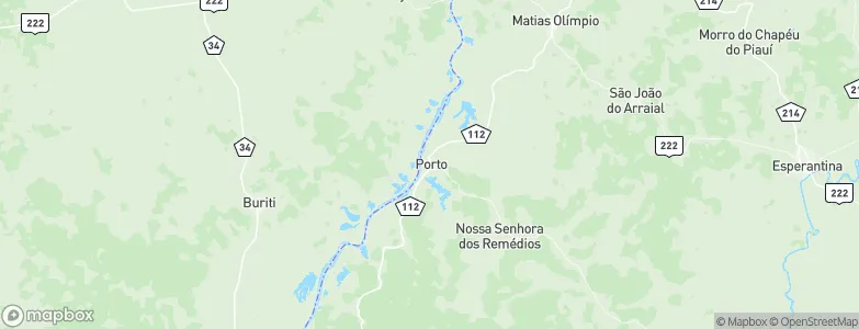 Porto, Brazil Map