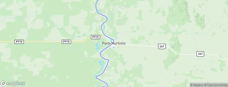 Porto Murtinho, Brazil Map