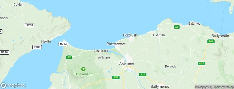 Portstewart, United Kingdom Map