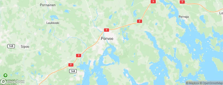 Porvoo, Finland Map