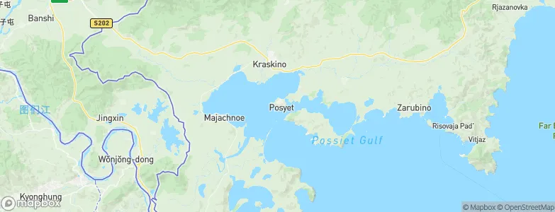 Pos'yet, Russia Map