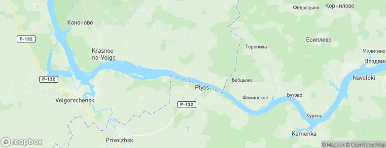 Posëlok Kirpichnogo Zavoda, Russia Map