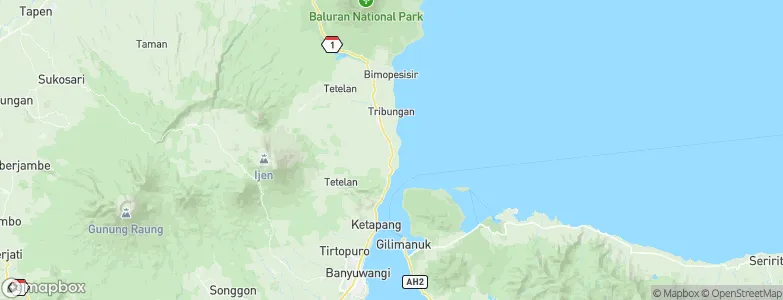Possumur, Indonesia Map