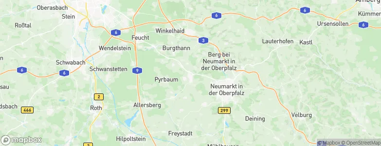 Postbauer, Germany Map
