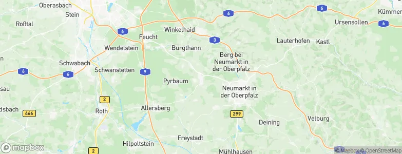 Postbauer-Heng, Germany Map