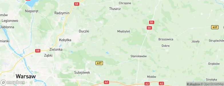 Poświętne, Poland Map
