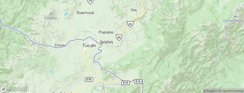 Potosí, Colombia Map