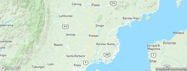 Pototan, Philippines Map