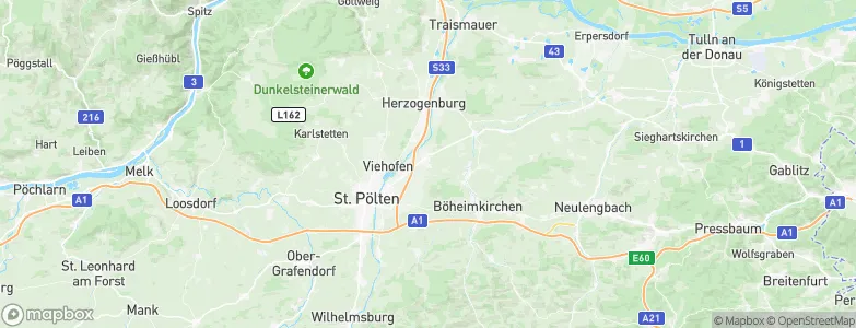 Pottenbrunn, Austria Map