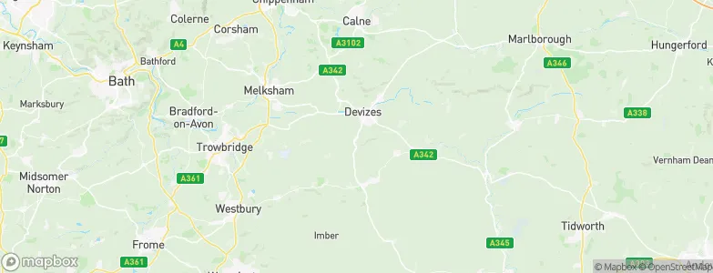 Potterne, United Kingdom Map
