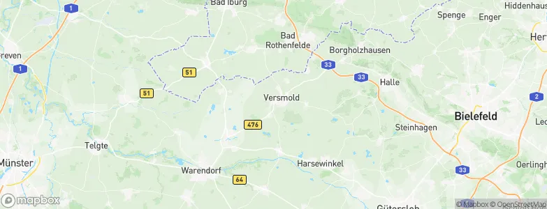 Potthof, Germany Map