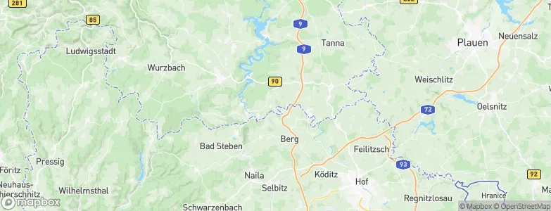 Pottiga, Germany Map