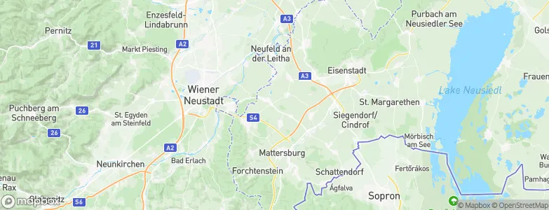 Pöttsching, Austria Map