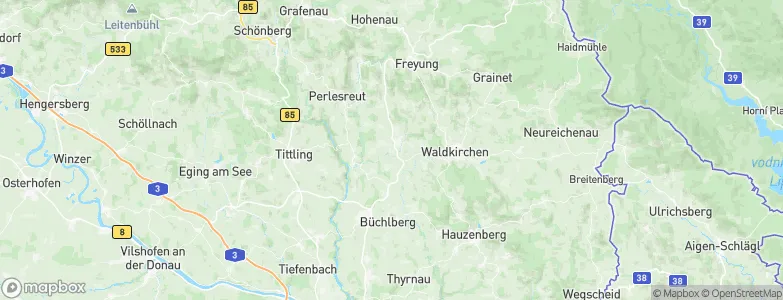 Pötzerreut, Germany Map