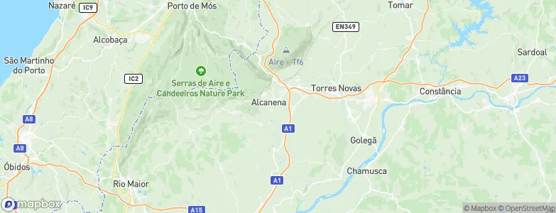Pousados, Portugal Map