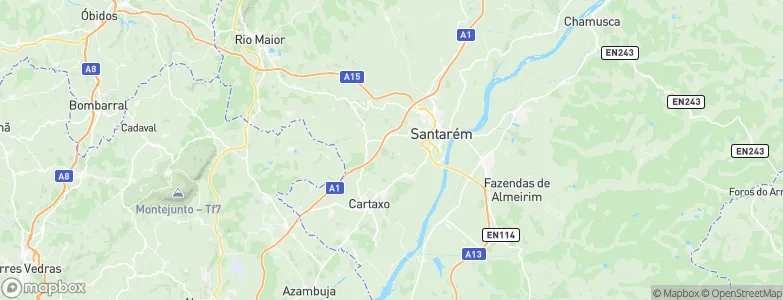 Póvoa da Isenta, Portugal Map