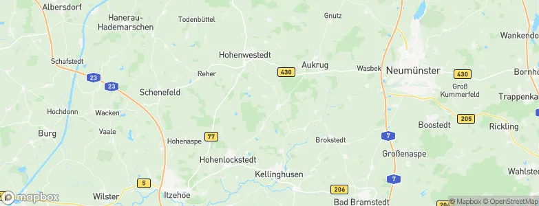 Poyenberg, Germany Map