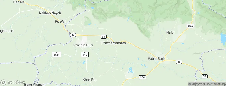 Prachamtakham, Thailand Map