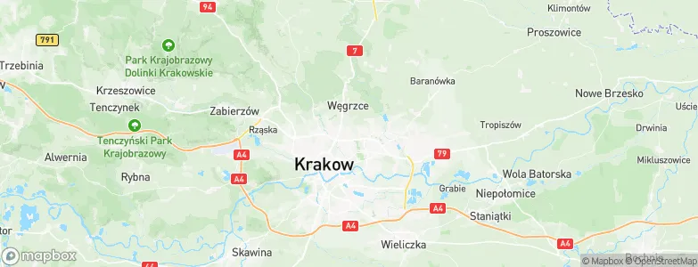 Prądnik Czerwony, Poland Map