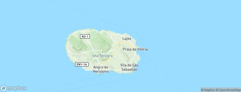 Praia da Vitória Municipality, Portugal Map