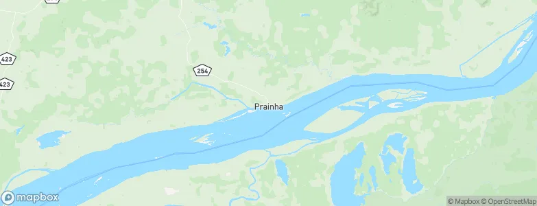 Prainha, Brazil Map