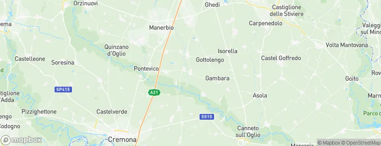 Pralboino, Italy Map