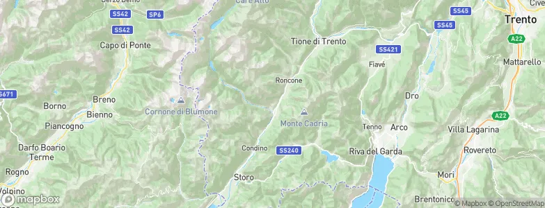 Praso, Italy Map