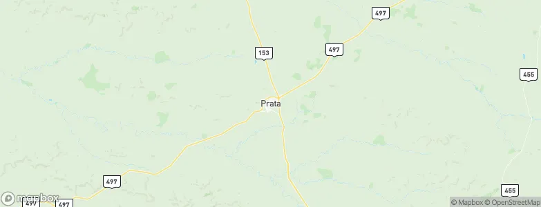 Prata, Brazil Map