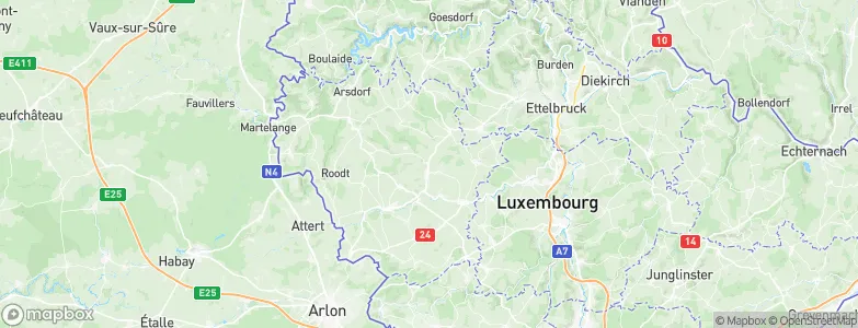 Pratz, Luxembourg Map