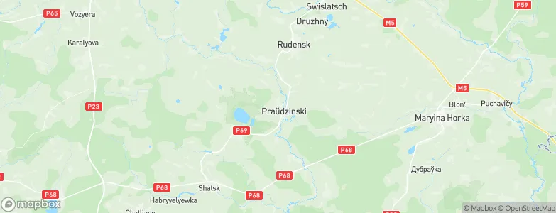 Pravdinskiy, Belarus Map