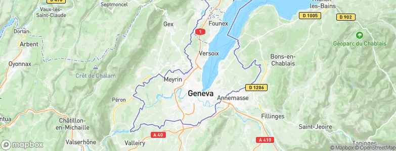 Pregny, Switzerland Map