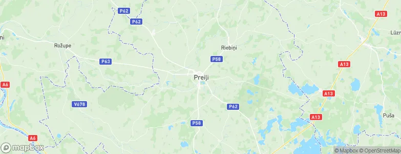Preiļi, Latvia Map