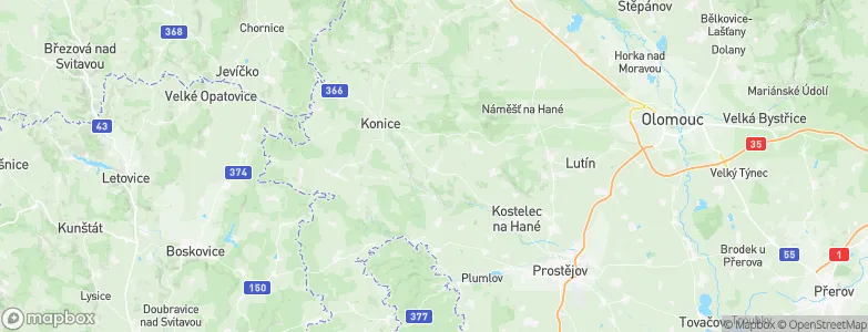 Přemyslovice, Czechia Map