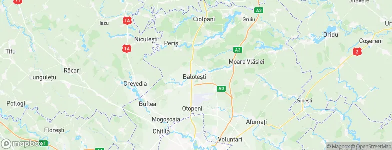 Preoţeşti, Romania Map