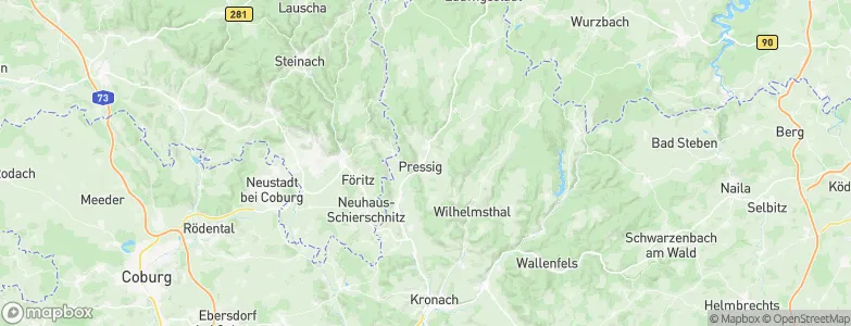 Pressig, Germany Map