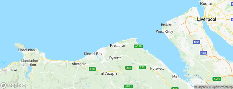 Prestatyn, United Kingdom Map