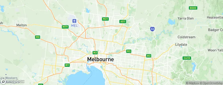 Preston, Australia Map