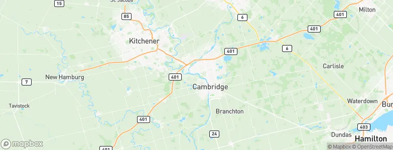 Preston, Canada Map