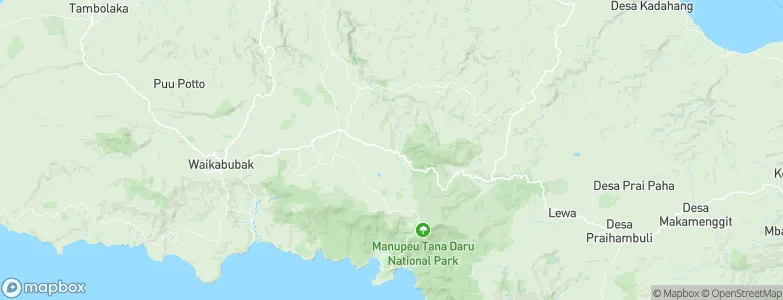 Pretana, Indonesia Map