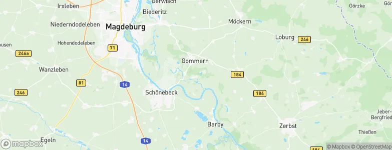 Pretzien, Germany Map