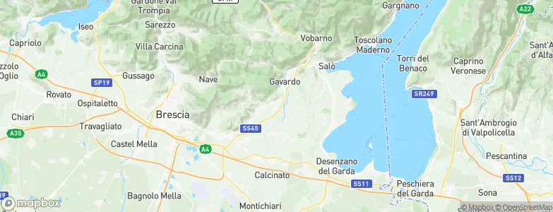 Prevalle, Italy Map
