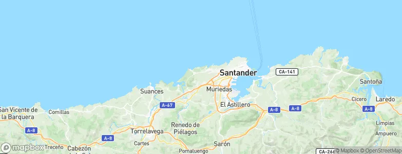 Prezanes, Spain Map