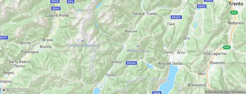 Prezzo, Italy Map