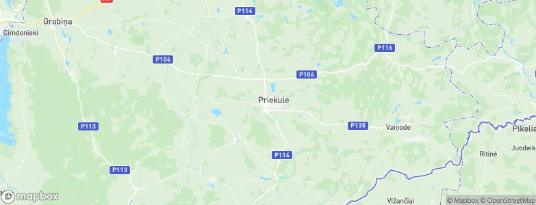 Priekule, Latvia Map
